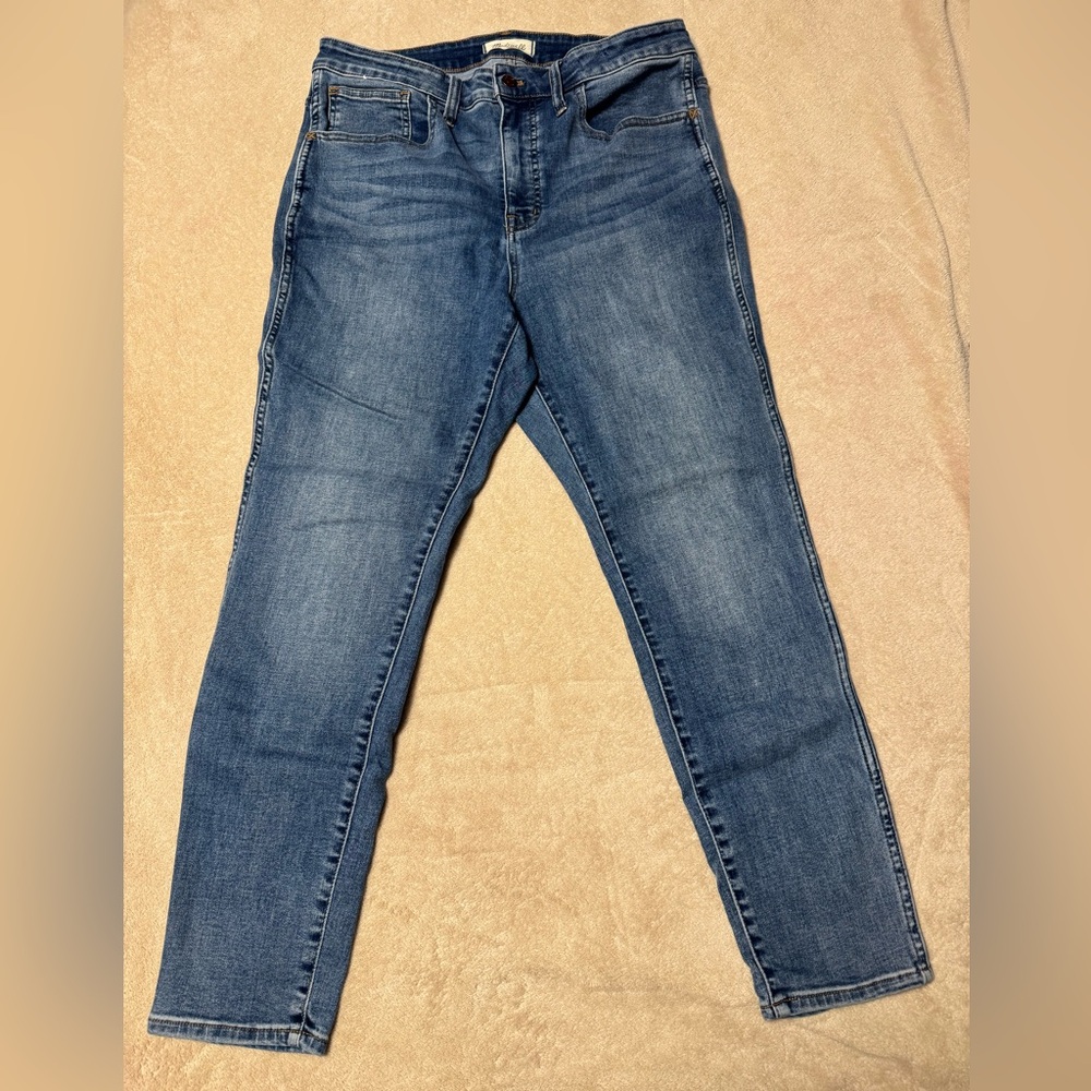 Madewell Roadtripper Blue Denim Jeans - Size 14w